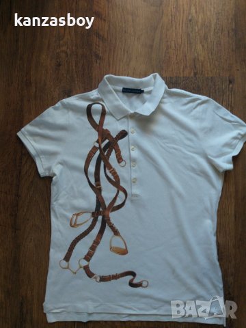polo ralph lauren - страхотна дамска тениска, снимка 5 - Тениски - 39640910