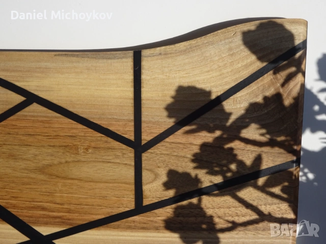 Modern Live Edge Cutting Board