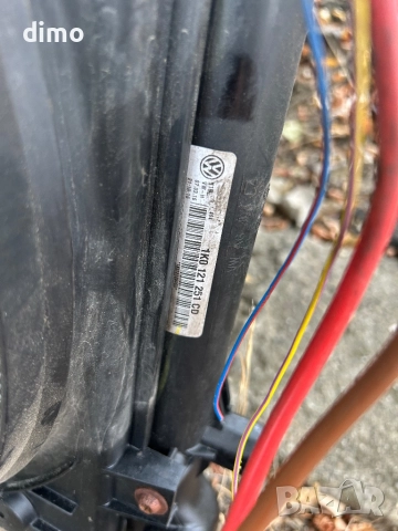 радиатор VW Seat Audi Skoda дифузьор воден климатичен перка перки 1K0121251CD, снимка 2 - Части - 51477839