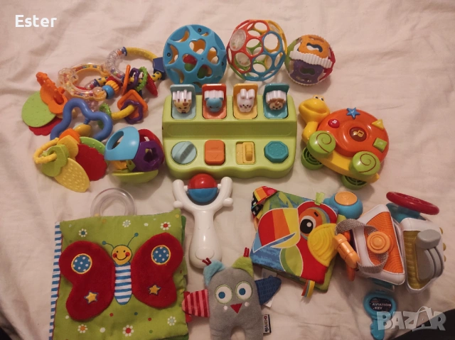 Бебешки играчки голям лот 0-18М