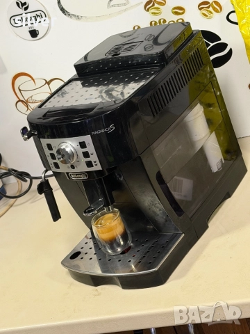 Кафемашина кафе автомат delonghi magnifica S с гаранция, снимка 6 - Кафемашини - 52488752
