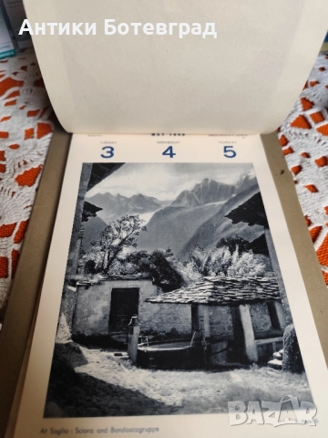 Стар календар от 1949 година Швейцария , снимка 3 - Антикварни и старинни предмети - 51951828