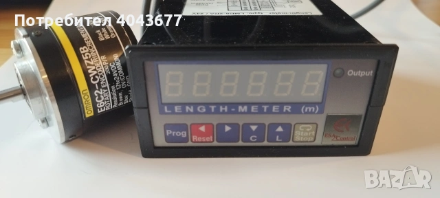 Брояч на метри и инкрементален енкодер Omron