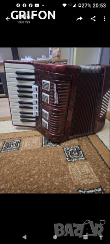 Акордеон Велтмайстер 40 баса Перфектно Състояние