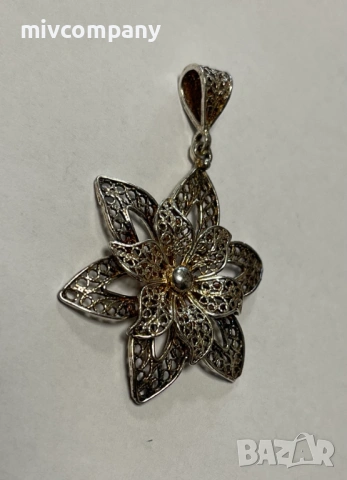 Сребърна висулка 7.88гр., снимка 3 - Колиета, медальони, синджири - 53178616