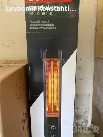 Карбонова отоплителна печка Luxell, снимка 2 - Отоплителни печки - 38140196