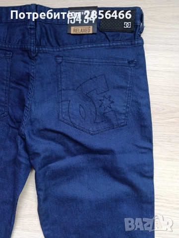 Мъжки дънки DC Shoes размер 34/34, снимка 7 - Дънки - 52365370