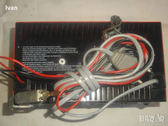 6,5 Ампера 12 Волта Акумулаторно Ел. Зарядно за акумулатори и батерии 6V-12V EINHELL Немско оригинал, снимка 15 - Аксесоари и консумативи - 47758934