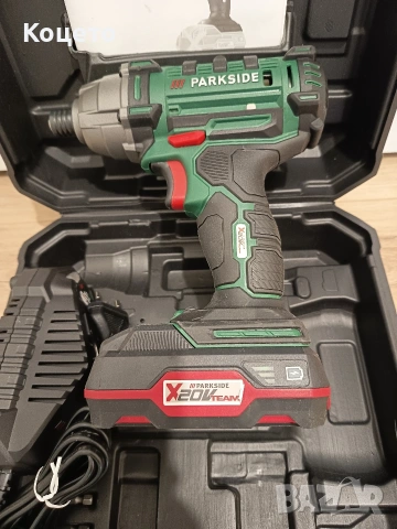 20V - 180Nm - Ударен винтоверт Parkside/Парксайд , снимка 3 - Други машини и части - 54131311