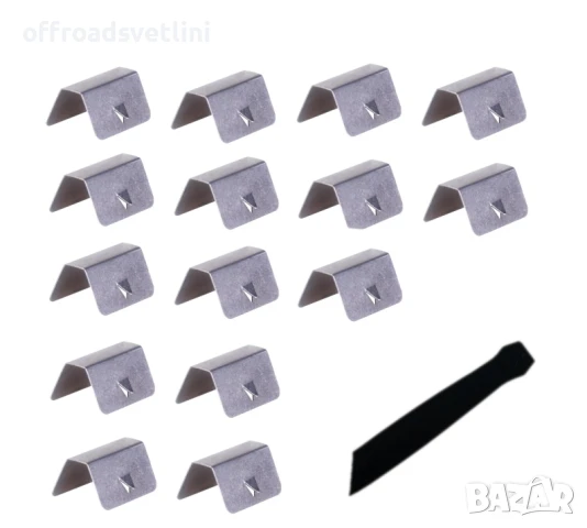 Комплект 4 броя ветробрани за VW Touran 5D (2003–2015), снимка 3 - Аксесоари и консумативи - 50568595