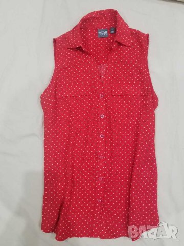 Червена ризка , снимка 3 - Ризи - 30761693