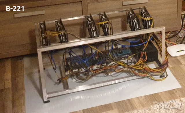 Продавам четири рига с по 6 карти RX570 8G и RX 580 8G, снимка 13 - Видеокарти - 50408833