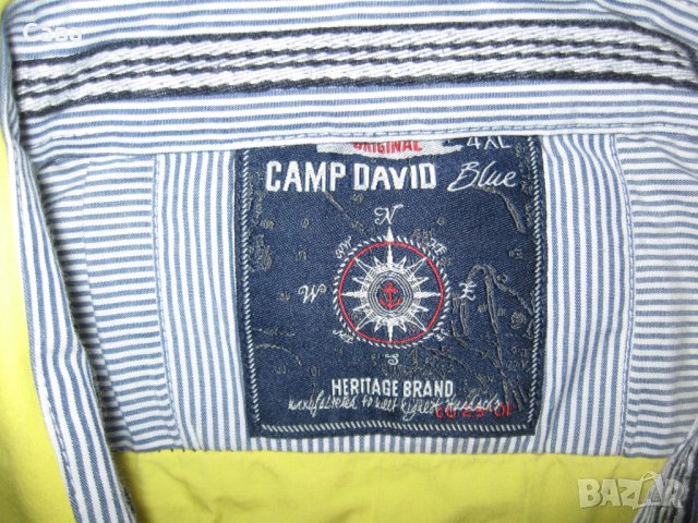 Риза CAMP DAVID  мъжка,3-4ХЛ, снимка 1 - Ризи - 42103973
