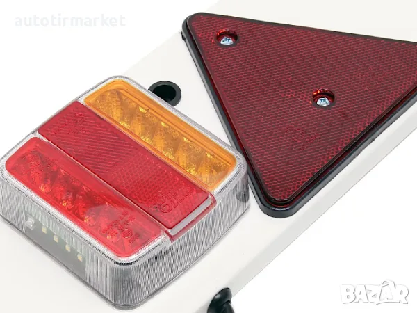 LED Заден борд за ремарке със LED стопове 92см – NA545, снимка 3 - Аксесоари и консумативи - 56054231