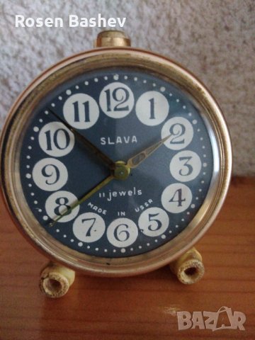 Часовник, будилник SLAVA-11 JEWELS