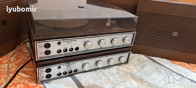 Еврограмофон с втори усилвател, снимка 2 - Грамофони - 42459296