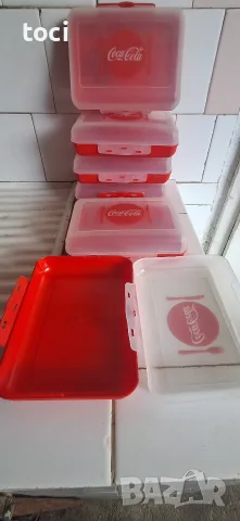 Колекционерски кутии за храна сандвичи и чаши за безалкохолно оригинални плодукти на Coca-Cola, снимка 4 - Чаши - 55783201
