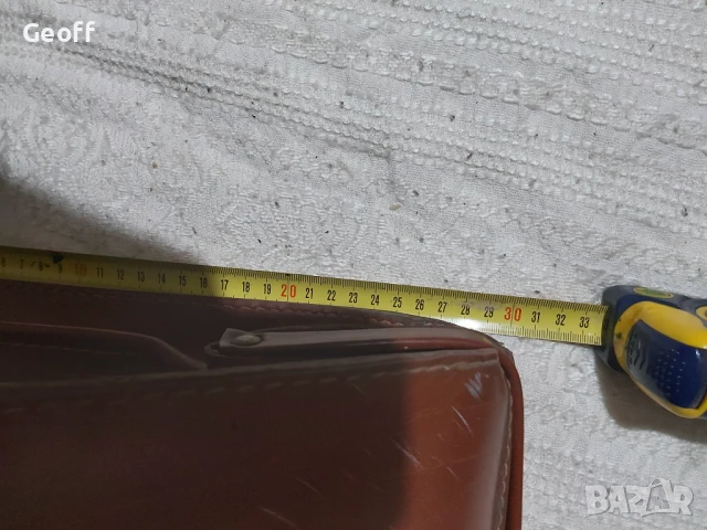 Vintage English Leather Briefcase , снимка 5 - Антикварни и старинни предмети - 50922937
