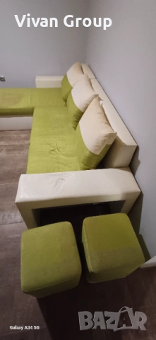 Ъглов диван 260/160, снимка 3 - Дивани и мека мебел - 53194671