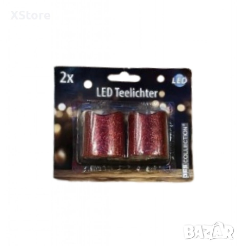 Мини LED Коледни свещи в компактен елегантен размер, снимка 3 - Декорация за дома - 52441009