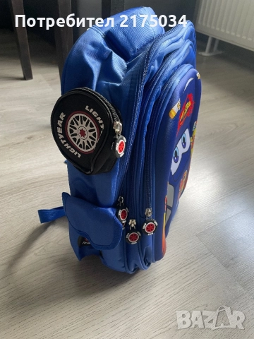 НОВ! Комплект раница и чанта за храна МакКуин McQueen, снимка 2 - Раници - 52164642