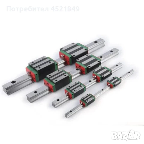 Линейни направляващи HGR, SBR и WCS