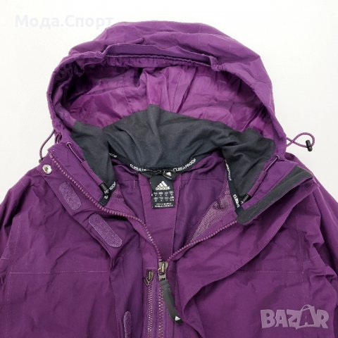 Adidas Climaproof Outdoor Оригинално Дамско Яке Трекинг Мембрана (M-L), снимка 5 - Якета - 38729963