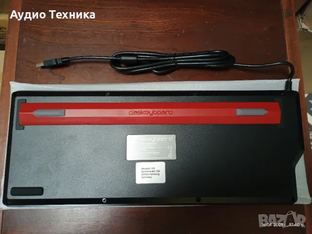 Геймърска клавиатура Das Keyboard 4C TKL. Последни 2 броя., снимка 12 - Клавиатури и мишки - 49931515