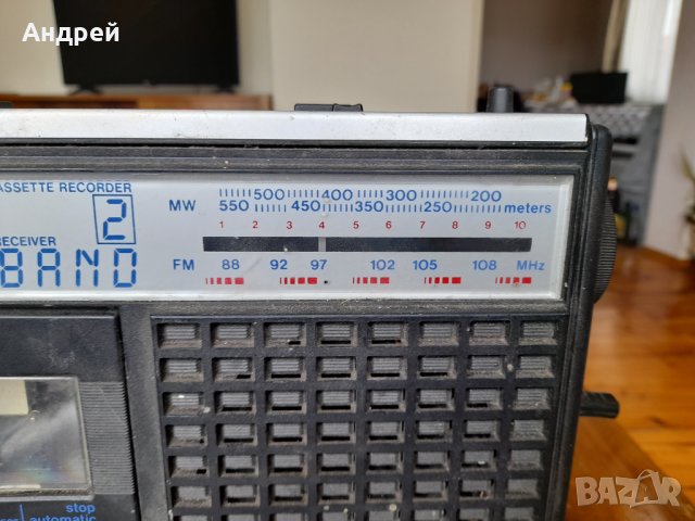 Старо радио,радиокасетофон Unitra RM 303, снимка 3 - Антикварни и старинни предмети - 36825741