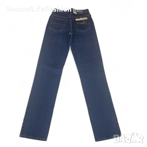 Винтидж дънки Bram’s Paris, мъжки размер W30 W36, тъмносини, нови, снимка 2 - Дънки - 53020326