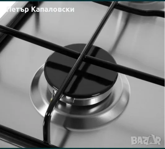 Газов плот ,котло и за вграждане Индезит INDESIT THA642IX/I .Цвят: инокс.Брой горелки: 4, снимка 4 - Котлони - 48564760