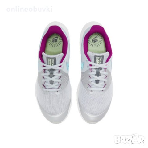 НАМАЛЕНИЕ!!!Спортни обувки Nike Star Runner Сребро с холограмен знак, снимка 5 - Маратонки - 34523704