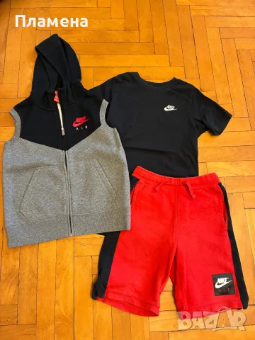 10-12 год Елек и къси панталони Nike Air, ръст 137-146