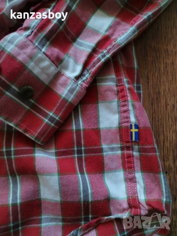 Fjällräven SINGI FLANNEL SHIRT - страхотна мъжка риза М, снимка 8 - Ризи - 54043421