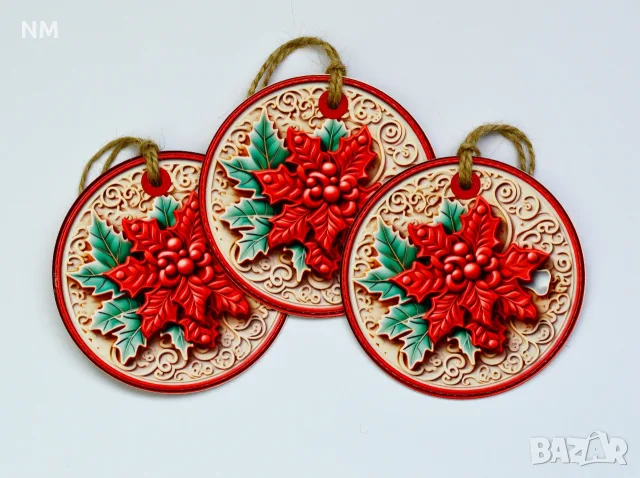 Коледни играчки за елха , снимка 15 - Други - 48187569