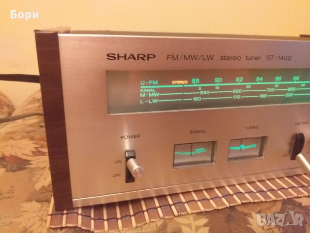 SHARP ST 1400  Тунер, снимка 4 - Радиокасетофони, транзистори - 29098187