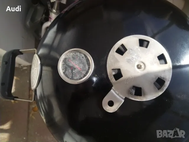 Барбекю ROSLE за класическо готвене на дървени въглища Можете да печете и опушвате, месо, риба, зеле, снимка 2 - Барбекюта - 47879452