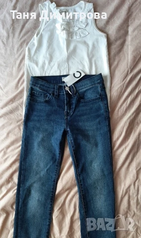 Дънки и блузки за момиче по 5лв.