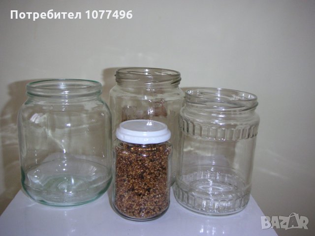 Стъклени Буркани Стъклени Бутилки, снимка 3 - Други - 29457842