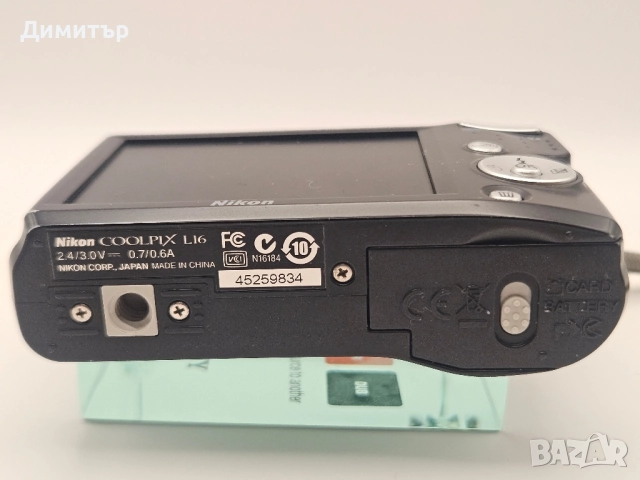 Nikon Coolpix L16 дигитален фотоапарат камера photo camera, снимка 7 - Камери - 52440762
