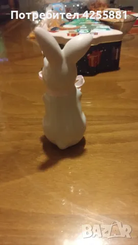 Сладко бяло зайче , снимка 4 - Фигурки - 48490444