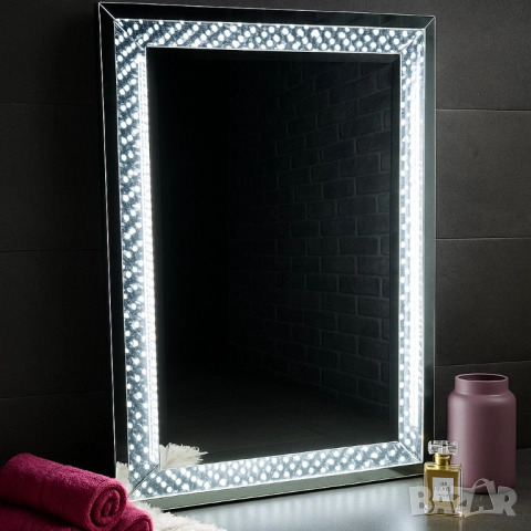 Стилно LED огледало, снимка 3 - Други стоки за дома - 51852494