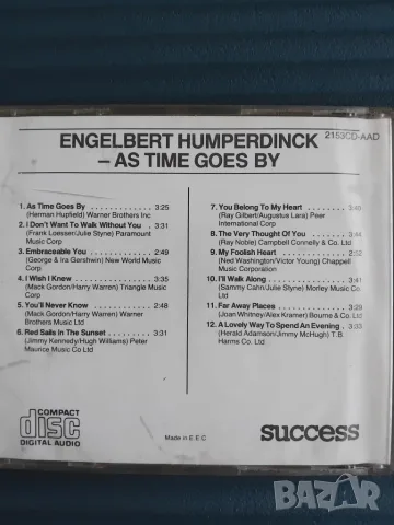 Engelbert Humperdinck ‎– As Time Goes By - оригинален диск музика , снимка 2 - CD дискове - 56316625