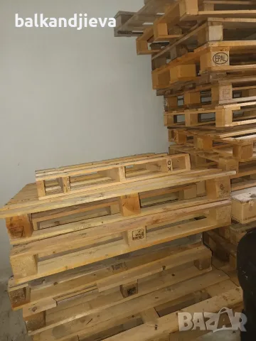 Продавам евро палети EPAL, снимка 2 - Строителни материали - 55796342