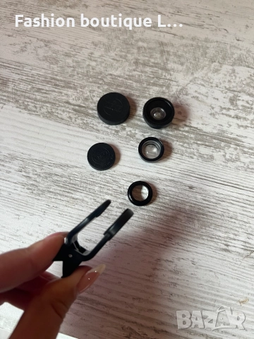 Универсален комплект от 3 броя лещи за телефон с щипка подходящи за всички марки и модели ❤️, снимка 3 - Селфи стикове, аксесоари - 52378404