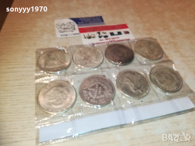 8 монети-долари 2512202317, снимка 7 - Колекции - 31222810