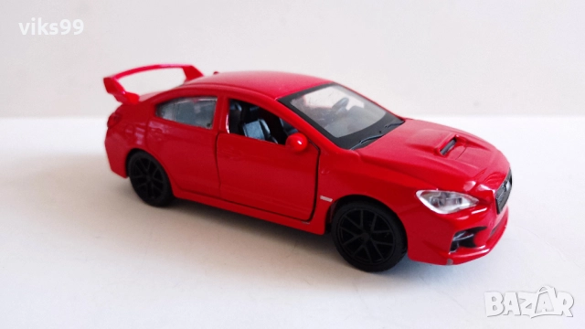 Subaru WRX STI 2017 Maisto - Мащаб 1:40, снимка 7 - Колекции - 51499205