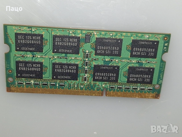SAMSUNG 4GB 2RX8 10600S, снимка 6 - Лаптоп аксесоари - 54168293
