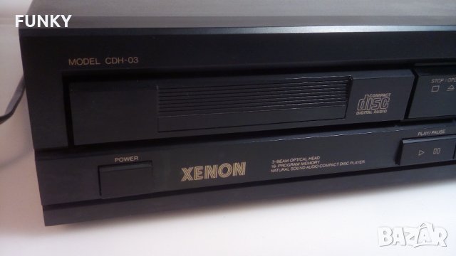 Xenon CDH-03 Stereo Compact Disc Player, снимка 3 - Ресийвъри, усилватели, смесителни пултове - 35076943