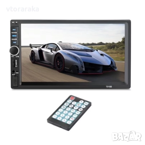 MP5 касетофон за кола със 7" HD сензорен екран